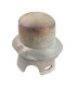 HORMA DE ALUMINIO PARA SOMBRERO ESTILO CLOCHE - 2 PIEZAS