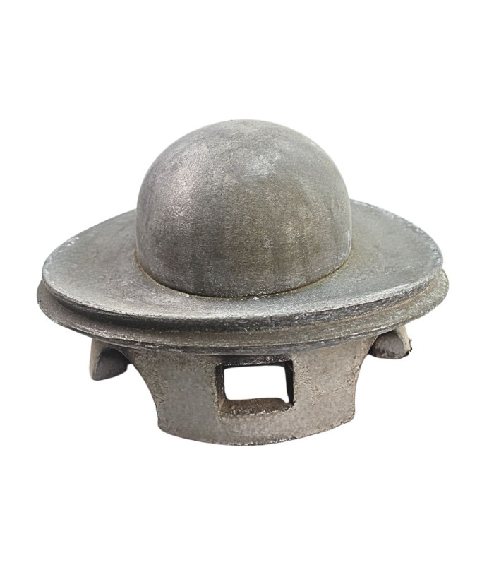 HORMA DE ALUMINIO PARA SOMBRERO COPA REDONDA - 2 PIEZAS