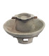 HORMA DE ALUMINIO PARA SOMBRERO COPA REDONDA - 2 PIEZAS
