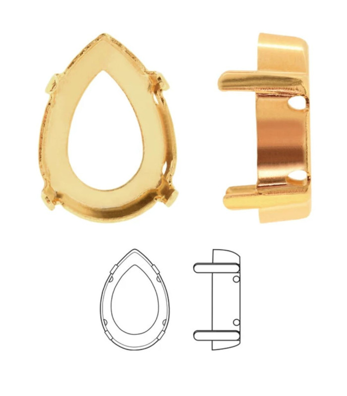 ENGASTE PARA CRISTAL SWAROVSKI 4320