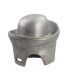 ALUMINIUM-HUTFORM BOWLER-STIL - 2 TEILE