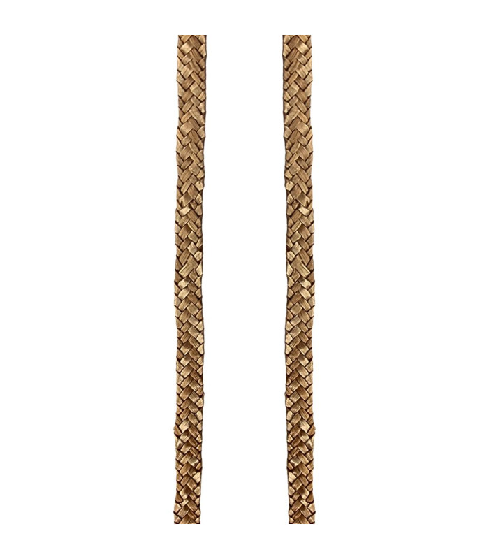 MADEJA DE 90 METROS DE PAJA NATURAL TRENZADA 6MM