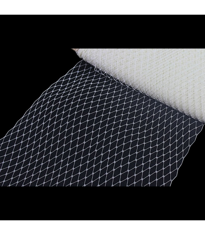 FLAT VEIL - 22CM WIDTH