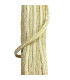 90-METER SKEIN OF BLEACHED BRAIDED NATURAL STRAW - 7MM