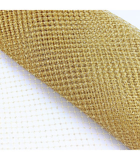 WIDE METALLIC FLAT VEIL