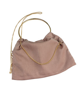 BOLSA DE CETIM COM ALÇAS