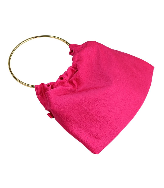 SATIN BAG WITH HANDLES