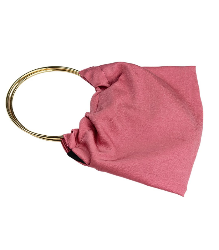SATIN BAG WITH HANDLES
