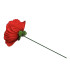 STOFF-MOHNBLUME Ø9CM