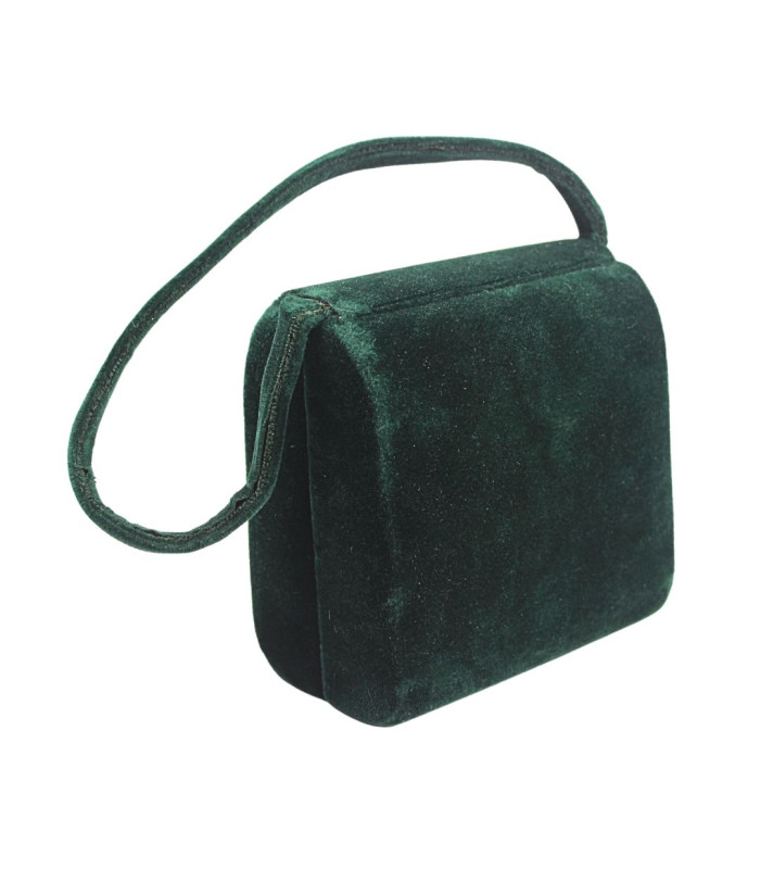 VELVET EVENING HANDBAG