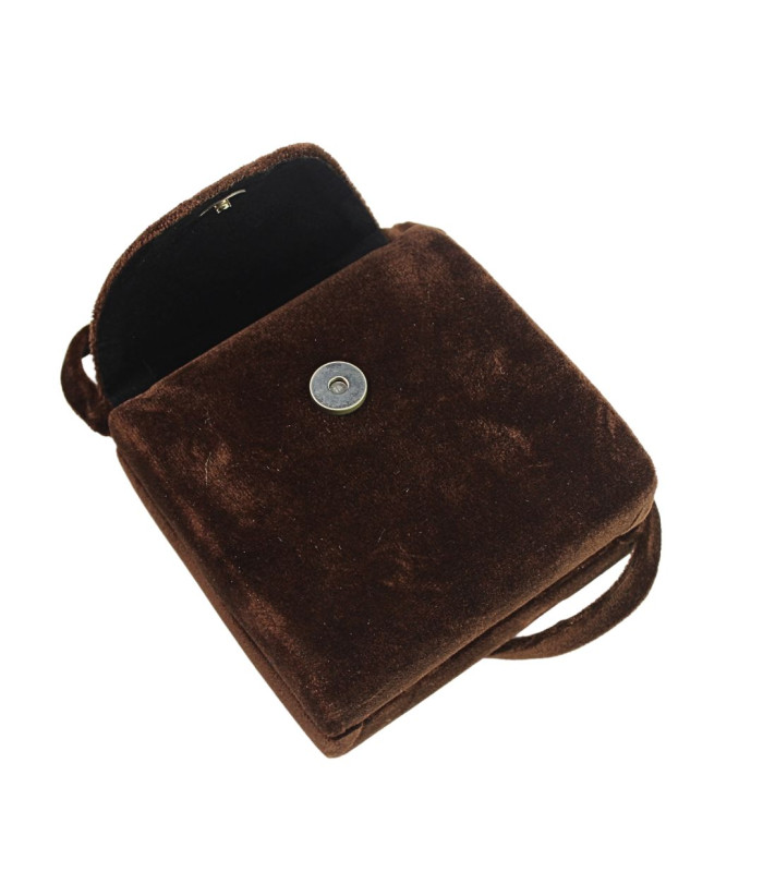 VELVET EVENING HANDBAG