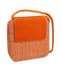 BOLSO CUADRADO SINAMAY TERCIOPELO