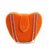 BOLSA DE VELUDO LARANJA
