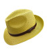 CHAPÉU TRILBY DE FIBRAS VEGETAIS PARA HOMEM