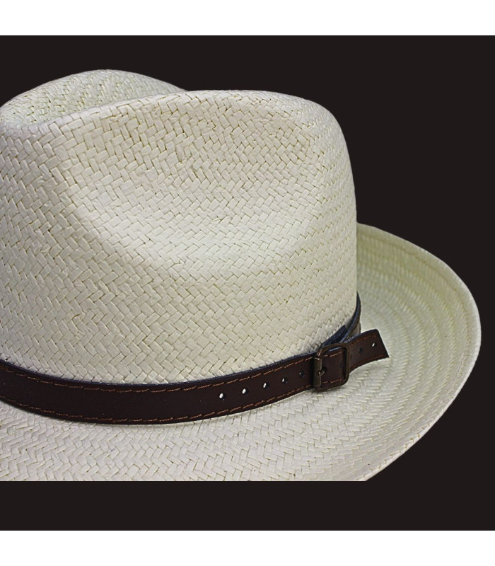 TRILBY HAT MADE OF VEGETABLE FIBRES FOR MEN