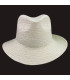 ADJUSTABLE ASYMMETRICAL VEGETABLE FIBER HAT FOR WOMEN