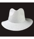 ADJUSTABLE ASYMMETRICAL VEGETABLE FIBER HAT FOR WOMEN