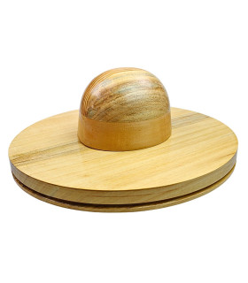 WOODEN HAT BLOCK SET "PEREGRINO" HAT – BRIM AND CROWN