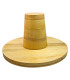 WOODEN HAT BLOCK SET "CAPOTAIN" HAT – BRIM AND CROWN