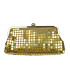 BOLSO DORADO METÁLICO
