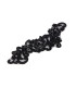 LACE APPLIQUE WITH BEADS AND SEQUINS – 8X24CM