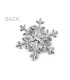 BROCHE COPO DE NIEVE CON PERLA