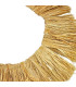 FRANJAS DE RÁFIA 100% NATURAL - 15CM X 1M