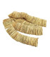 FLECOS DE RAFIA NATURAL 100% - 5CM X 1M