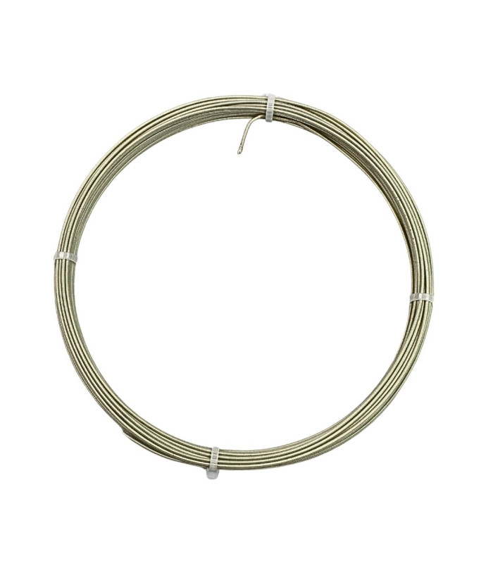 ALAMBRE DE SOMBRERERÍA FORRADO DE HILO DE RAYÓN – 0,91MM X 10M