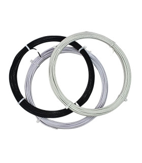 COTTON-COVERED MILLINERY WIRE (SOFT) – 1.4MM X 10M