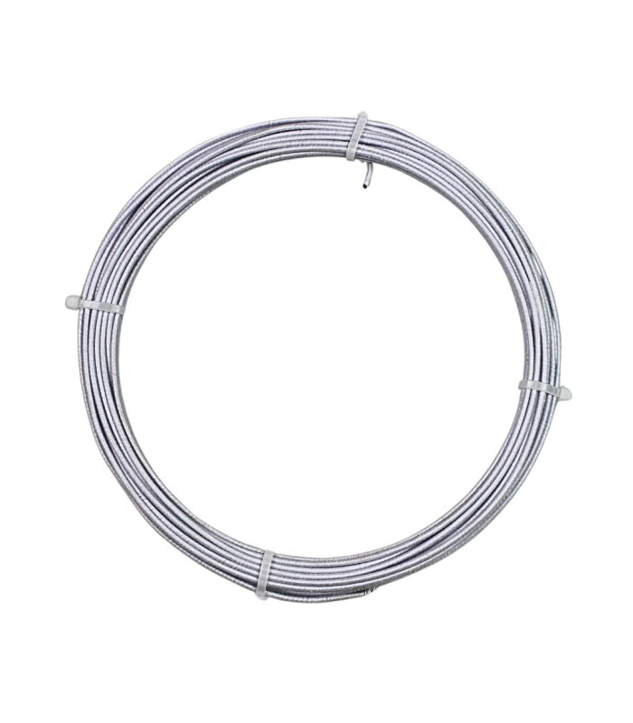 ALAMBRE DE SOMBRERERÍA FORRADO DE HILO DE ALGODÓN (BLANDO) - 1,4MM X 10M
