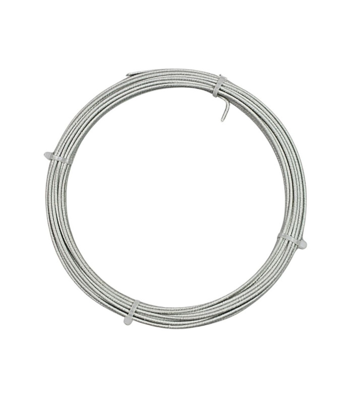 ALAMBRE DE SOMBRERERÍA FORRADO DE HILO DE ALGODÓN (BLANDO) - 1,4MM X 10M