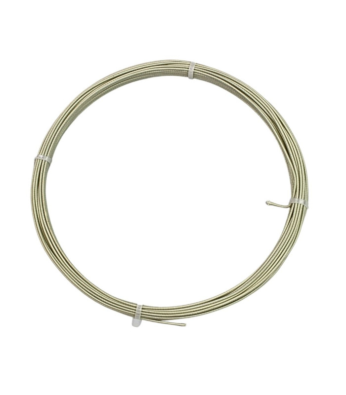 ALAMBRE DE SOMBRERERÍA FORRADO DE HILO DE RAYÓN (BLANDO) - 1MM X 10M
