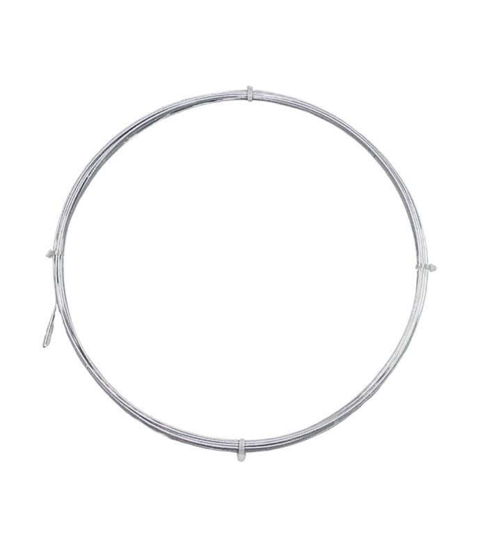 ALAMBRE DE SOMBRERERÍA FORRADO DE HILO DE RAYÓN (DURO) - 1MM X 10M