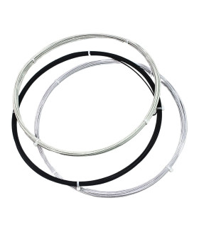 ALAMBRE DE SOMBRERERÍA FORRADO DE HILO DE ALGODÓN (RÍGIDO) - 1MM X 10M