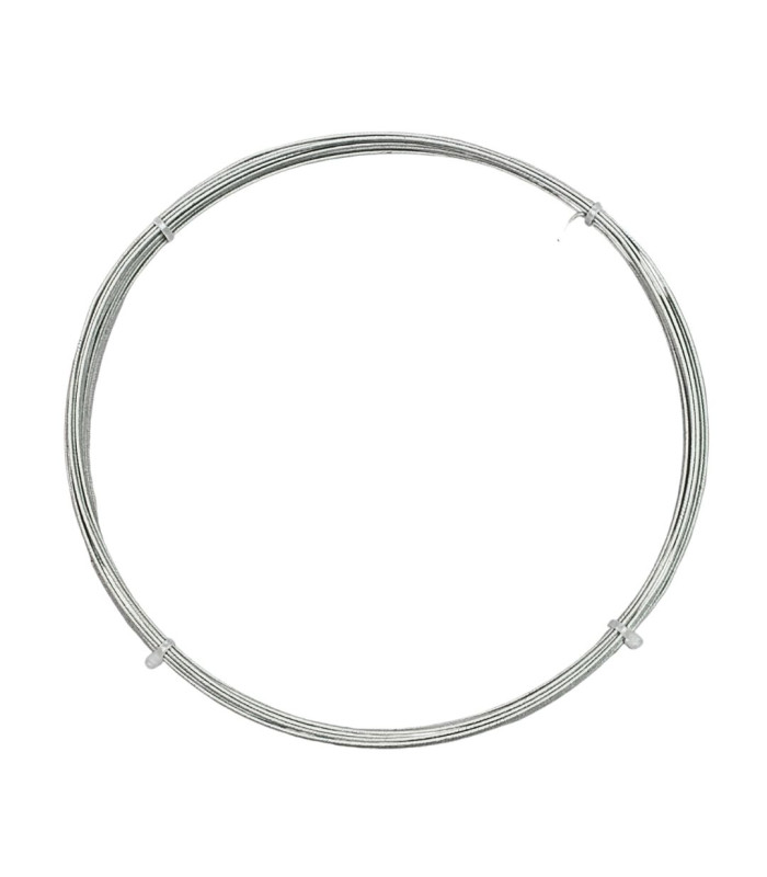 ALAMBRE DE SOMBRERERÍA FORRADO DE HILO DE ALGODÓN (RÍGIDO) - 1MM X 10M