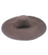 100% Merinowolle Filz Capeline / 59cm Durchmesser - 250g