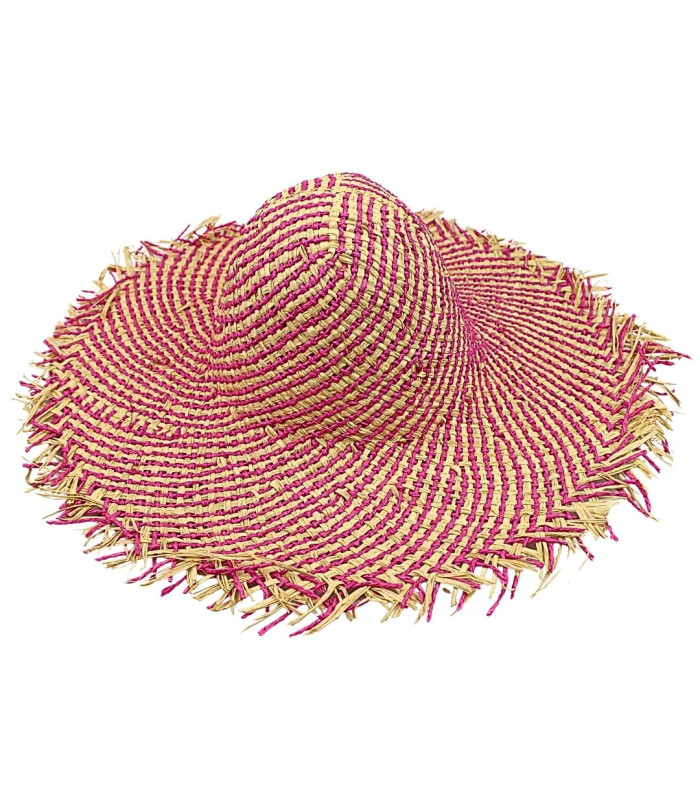 CAPELINA MIXTA DE RAFIA Y FIBRA DE PAPEL