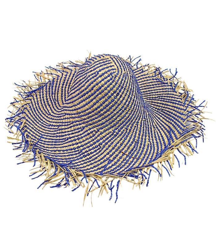 CAPELINA MIXTA DE RAFIA Y FIBRA DE PAPEL