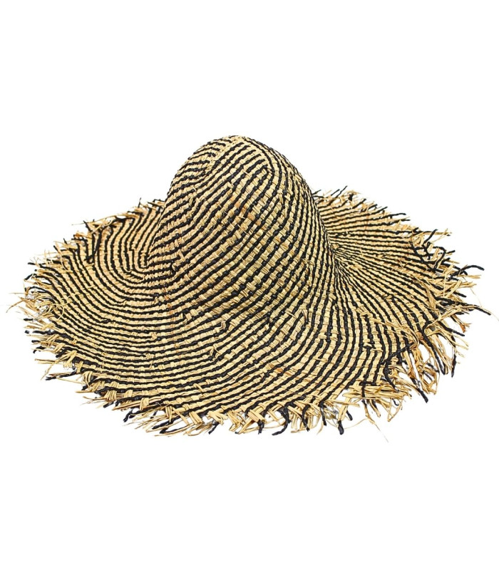 CAPELINA MIXTA DE RAFIA Y FIBRA DE PAPEL