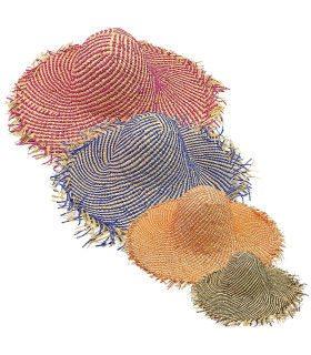 CAPELINA MIXTA DE RAFIA Y FIBRA DE PAPEL