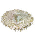 MISCH-CAPELINE AUS PAPIERFASER UND RAFFIA IM ZICKZACKMUSTER
