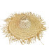 CAPELINA DE RAFIA 100% CON COPA CALADA