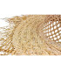 CAPELINA DE RAFIA 100% CON COPA CALADA