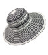 CAPELINE AUS PAPIERFASER MIT GEFLOCHTENEM FINISH