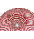CAPELINE AUS PAPIERFASER MIT GEFLOCHTENEM FINISH