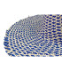 TWO-TONE BRAIDED PAPER FIBER CAPELINA