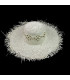 PAPER FIBER CAPELINA WITH FRINGED FINISH