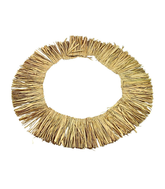 100% NATURAL RAFFIA FRINGE - 10CM X 1M