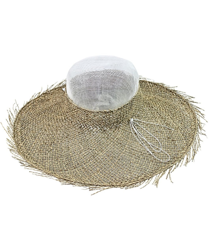 OPENWEAVE BRIM – BRAIDED VEGETABLE FIBRE